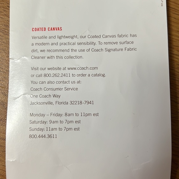 Cream and brown C’s mini purse - Picture 11 of 14